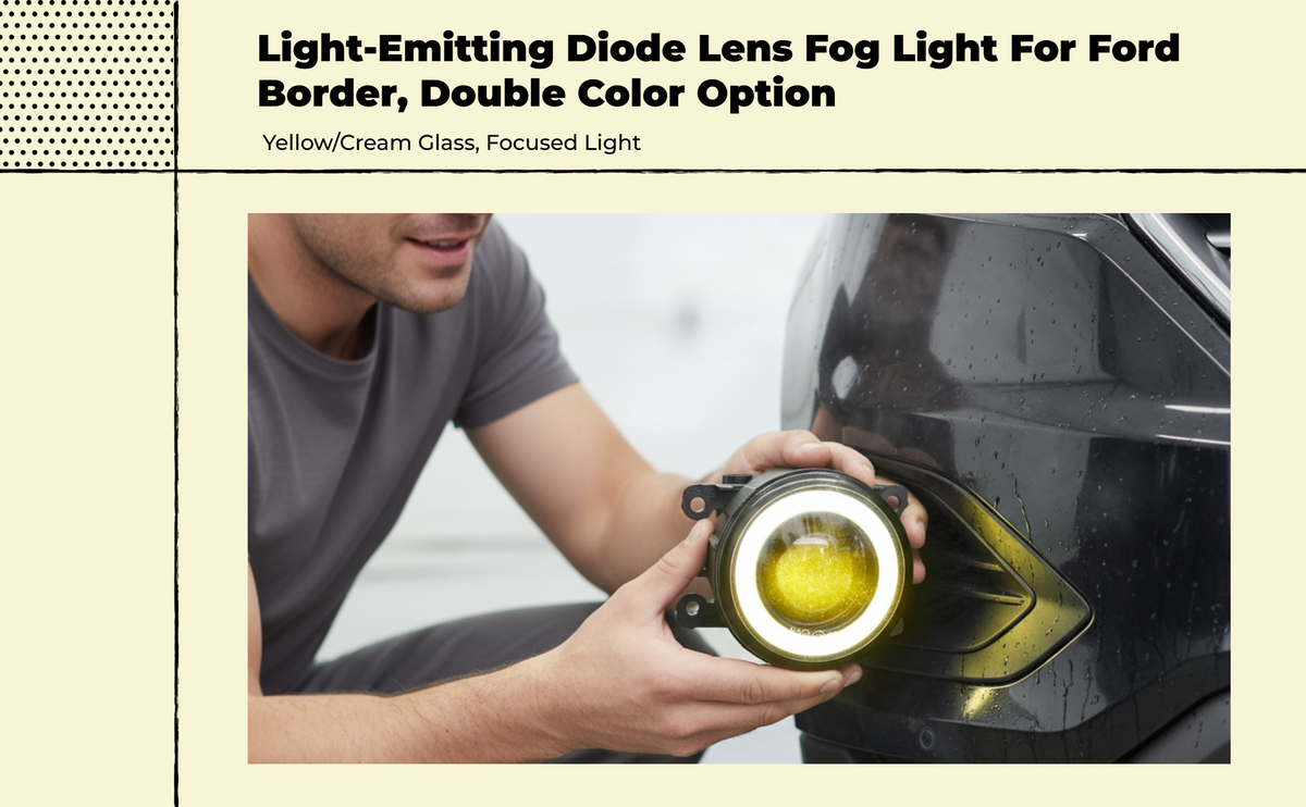 LED Fog Light for Ford Border 2015-18