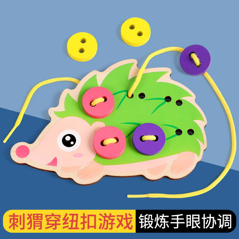 Buttoning Hedgehog
