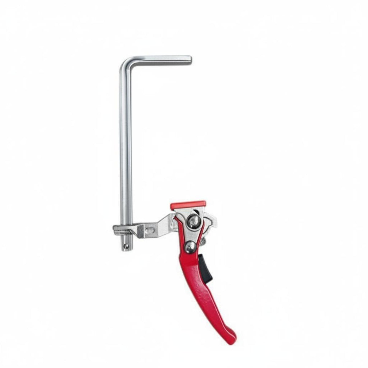 Heavy Duty Ratchet Bar Clamp Non-Marring Pads Quick Grip F-Clamp Hand Tool for Carpenters, DIY Enthusiasts, Workshop