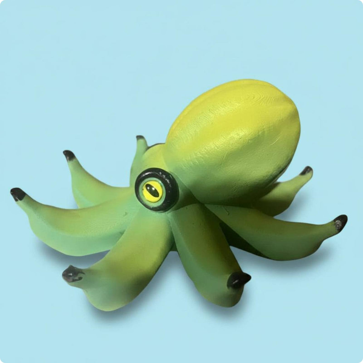 Squid Banana Ornament Creative Design Banana Squid Statue Farmhouse Aesthetic