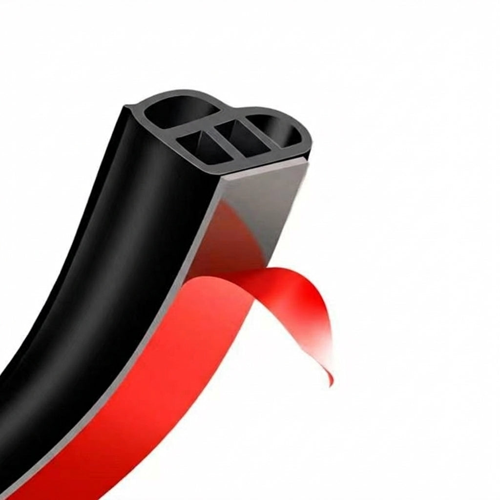 EPDM Rubber Seal Strip for Car Doors, Weather Seal, Sound Insulation, Dust Proof #variant:5