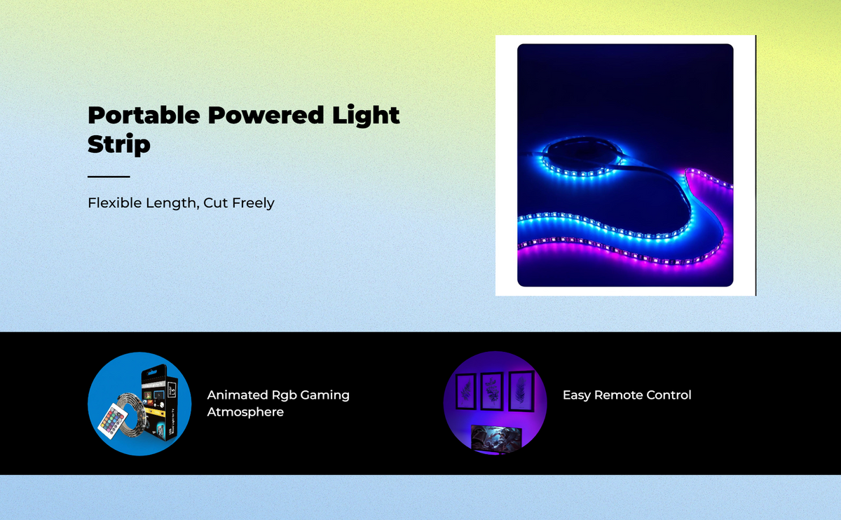USB RGB LED Strip for TV