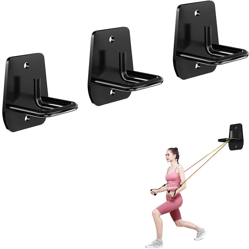 Wall-Mounted Exercise Anchor for Resistance Bands - Metal Wall Hook for Home Gym