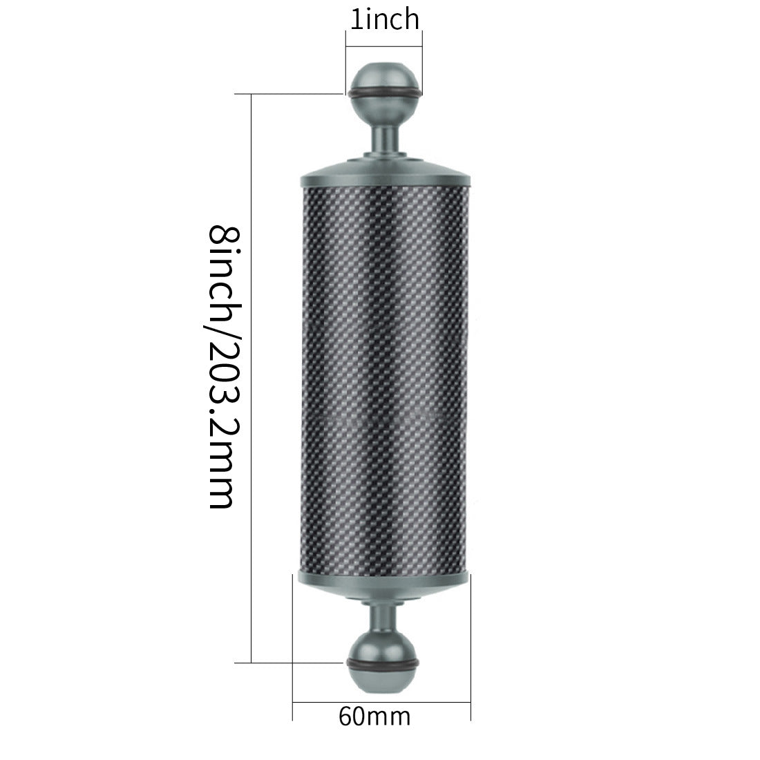 Titanium / 8 Inch