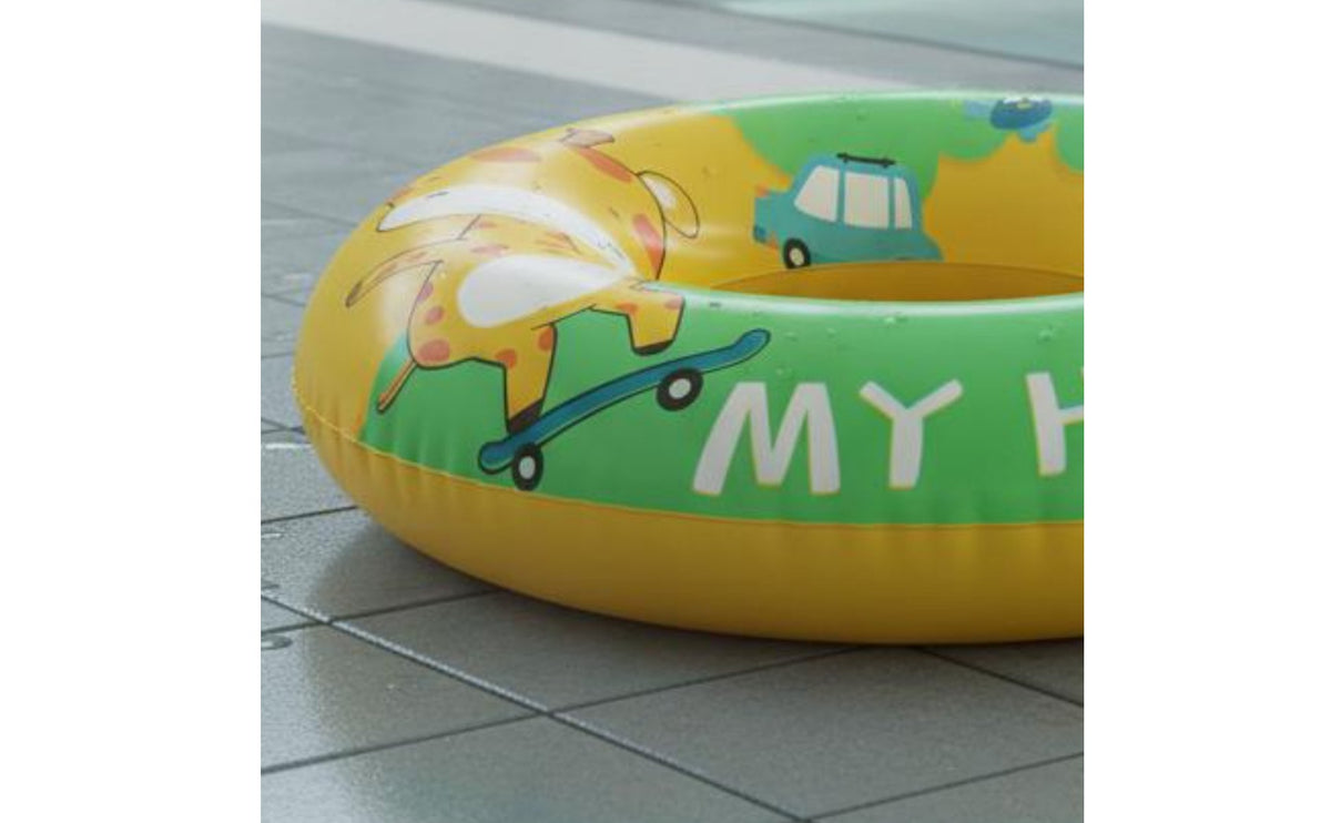 Anti-Rollover Kids Swim Collar Thickened Long-Lasting Child's Safety Swim Collar Skin-Friendly Material for Babies