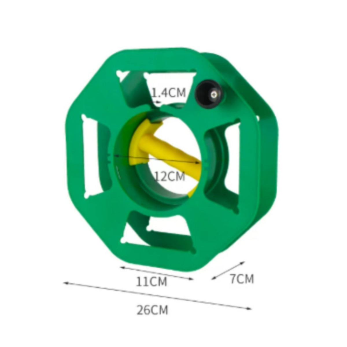 Manual Cable Reel Octagonal Portable Cable Reel Compact