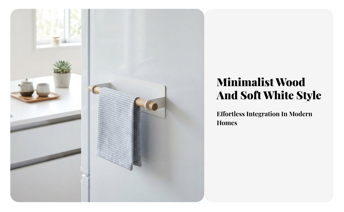 Covered Mounting Grip Towel Rack