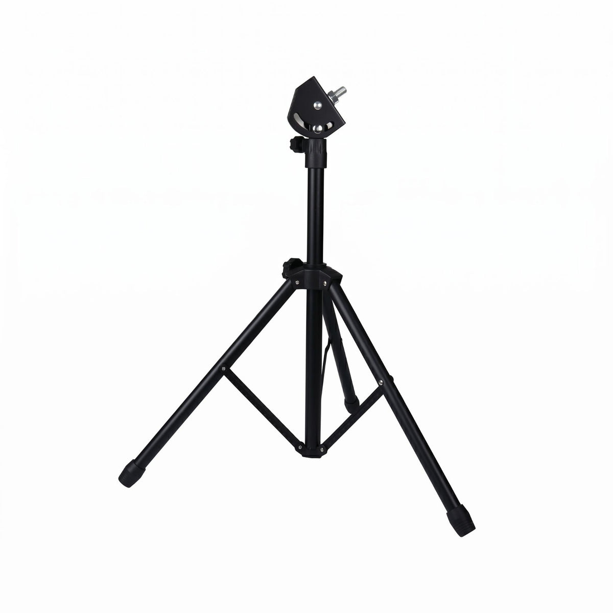 Metal Bracket Adjustable Drum Pad Stand Rubber Feet Folding Tripod Drum Stand Carry Bag Music Gear Foldable for Home Rehearsal