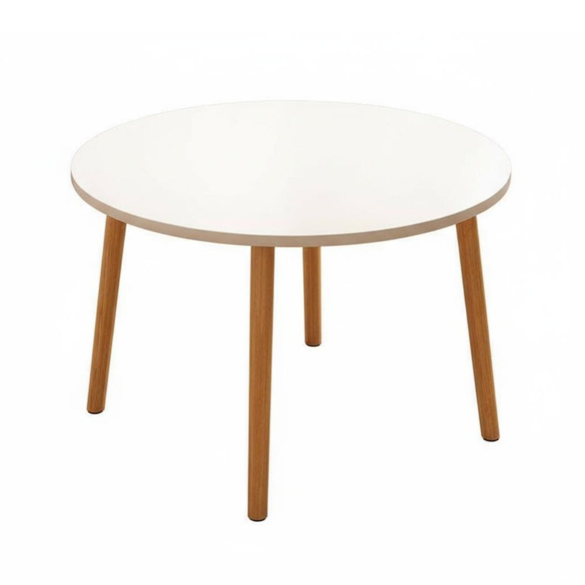 Round 4-Person Table Minimalist Design Cafe Furniture Stable Base for Coffee Bar