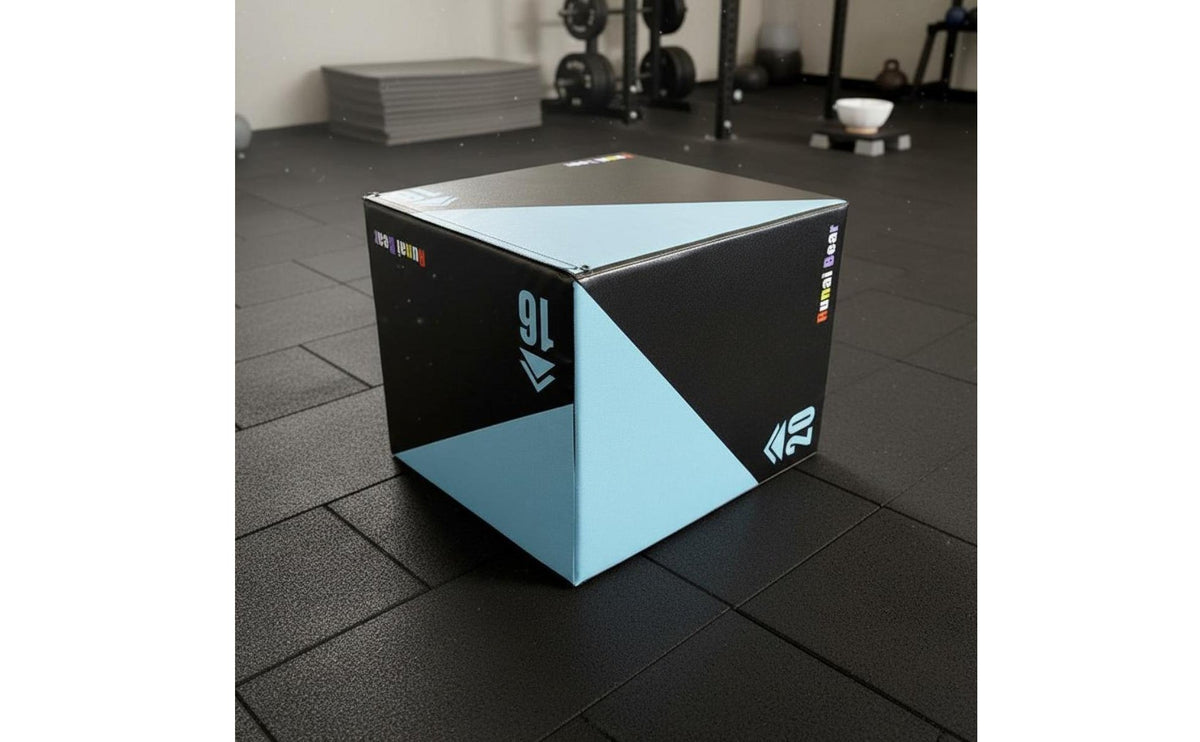 Multi-Height Soft Jump Box Lightweight 3 in 1 Jump Box Wear-Resistant Fitness Equipment for Beginners