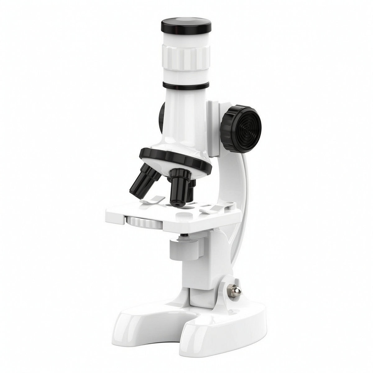 Microscope with Light Educational Desktop Microscope Toy Beginner Adjustable for Students, Home, Classroom