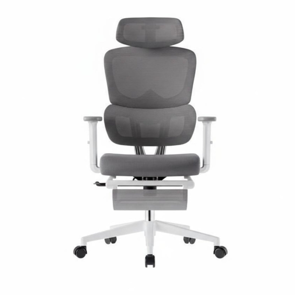 Adjustable Ergonomic rotating Chair spineing Ergonomic Mesh Chair with Headrest Flip-up Arms Retractable Footrest for players