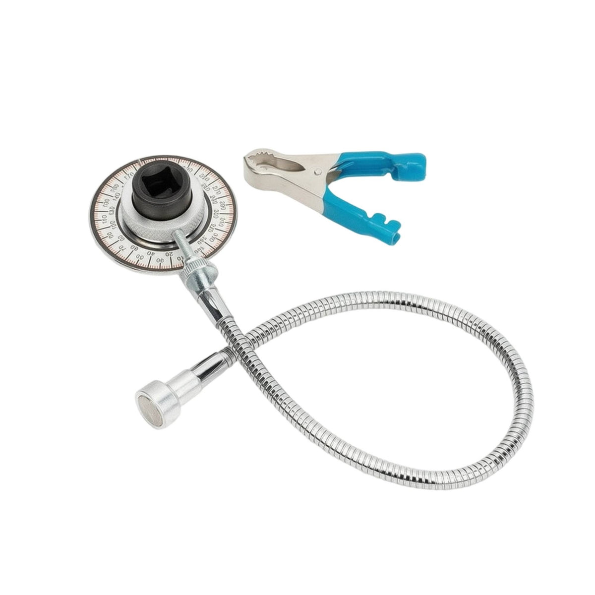 Twist Angle Gauge 360 Degree Tool for Automotive Workshop, Mechanics, DIYers