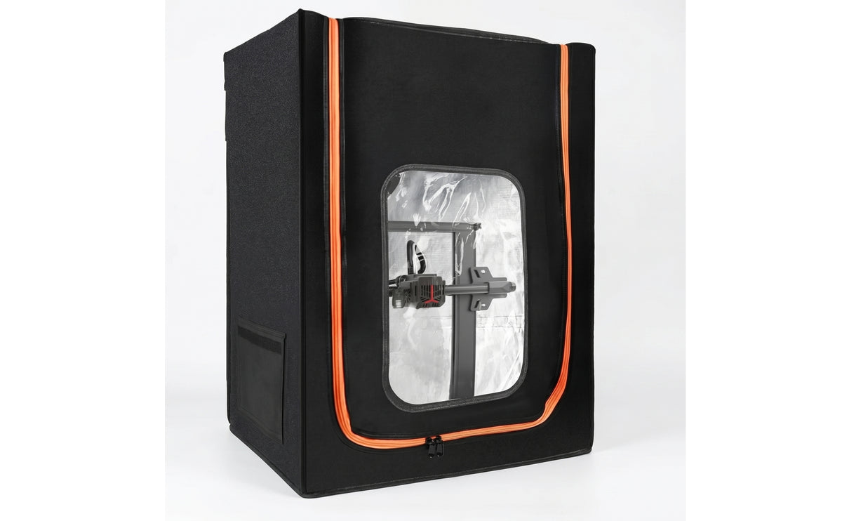 Printer Cover with Window Dustproof Printer Enclosure Thermal Preserving Tent with Pocket for Hobbyists, Desktop