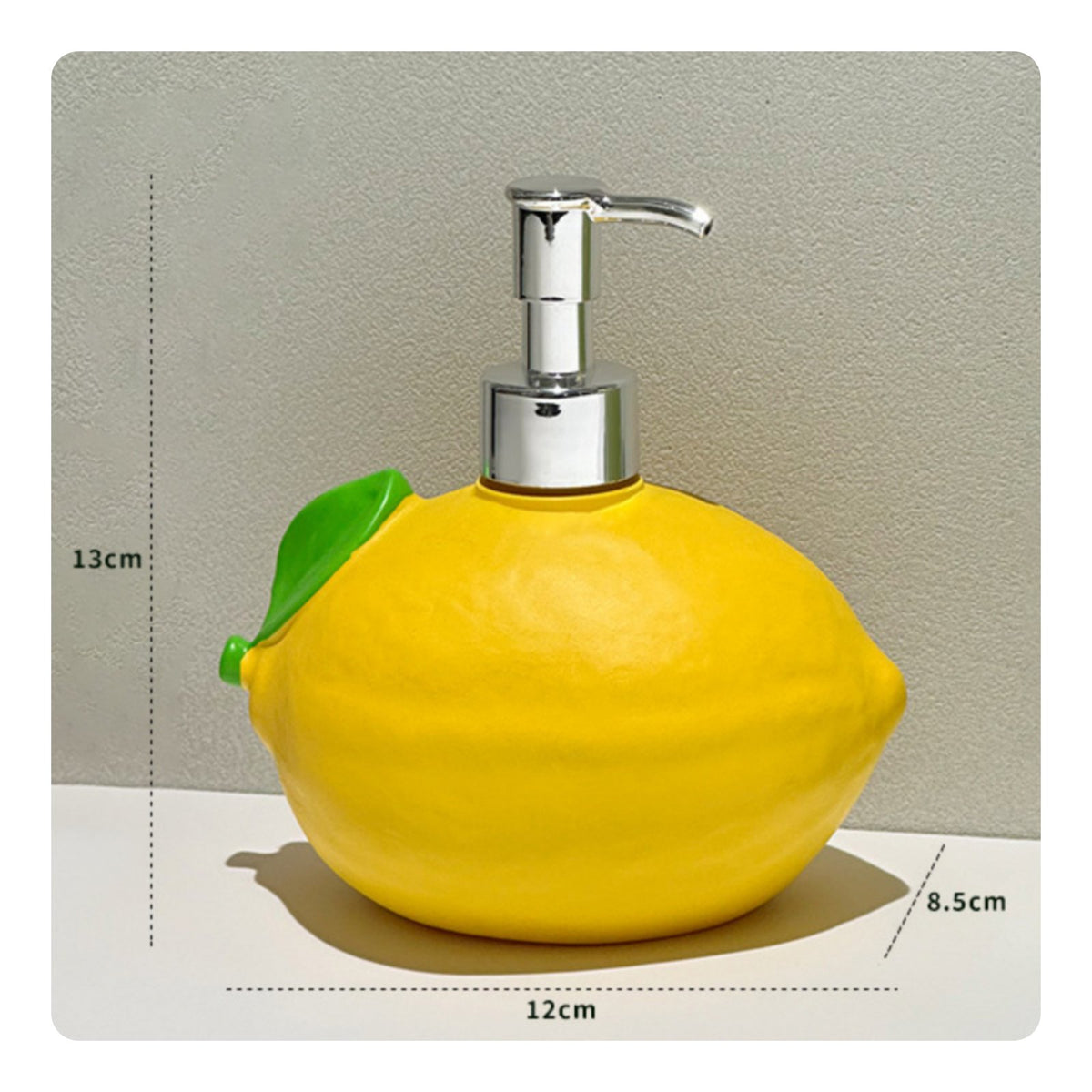 Lemon Shaped Soap Dispenser Decorative Lemon Soap Pump for Kitchen