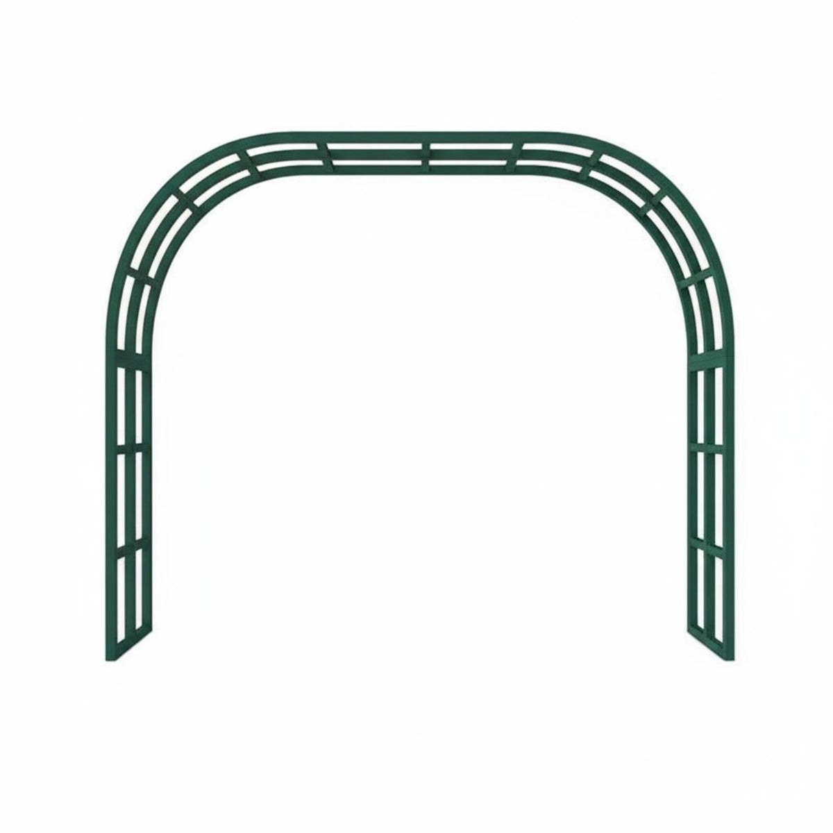 Metal Garden Arch Easy Assembly Rose Arch Trellis Weather-Resistant Climbing Plant Archway for Homeowners, DIY Enthusiasts, Pathway, Backyard, Patio