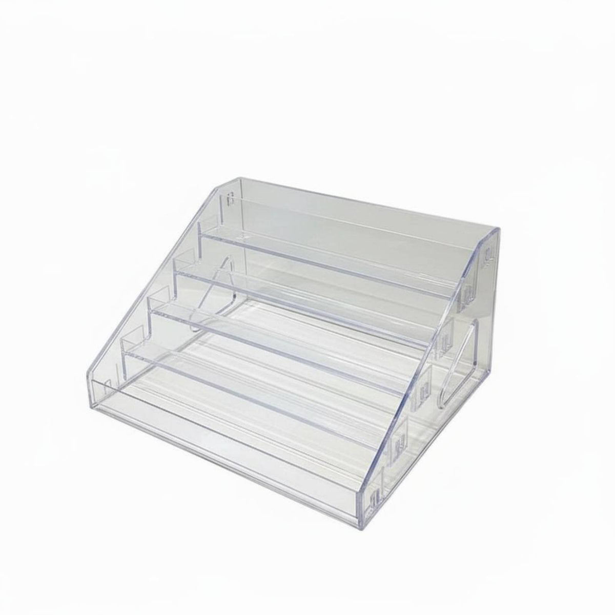 Tiered Eyeshadow Palette Rack Easy to Clean Makeup Organizer for Bathroom, Women