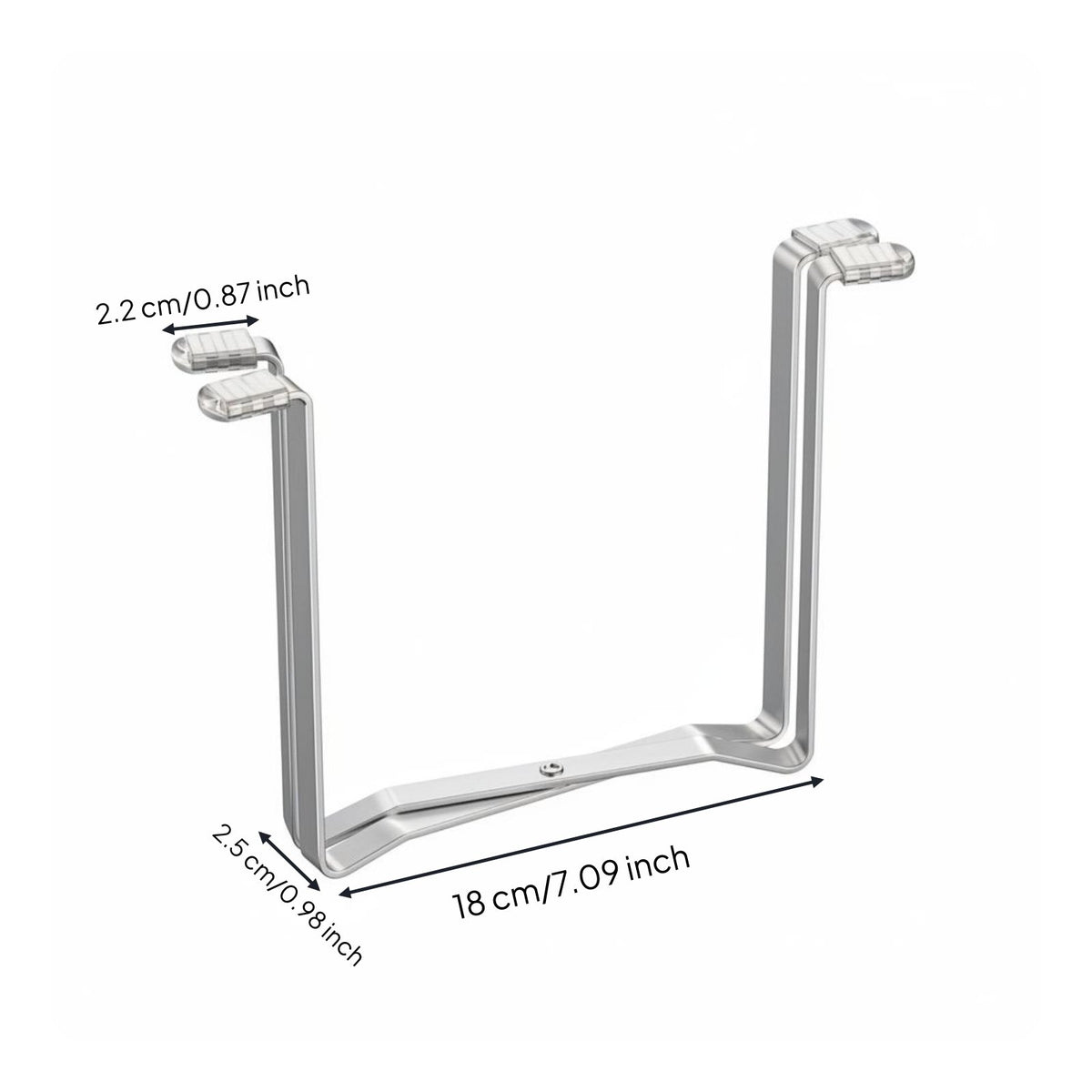 Stainless Steel Bag Stand Easy to Clean Foldable Trash Bag Stand Non-Slip