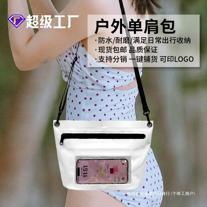 Camping Stock PVC Waterproof Bag Phone Waterproof Pouch Touchable Outdoor Diving Swimming Storage Cross-border Wholesale