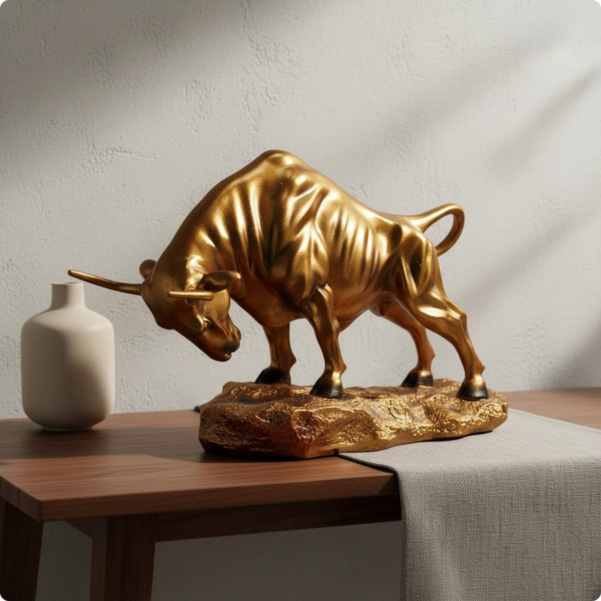 Bamboo Display Statue Prosperity Gift Tabletop Ornament Cute