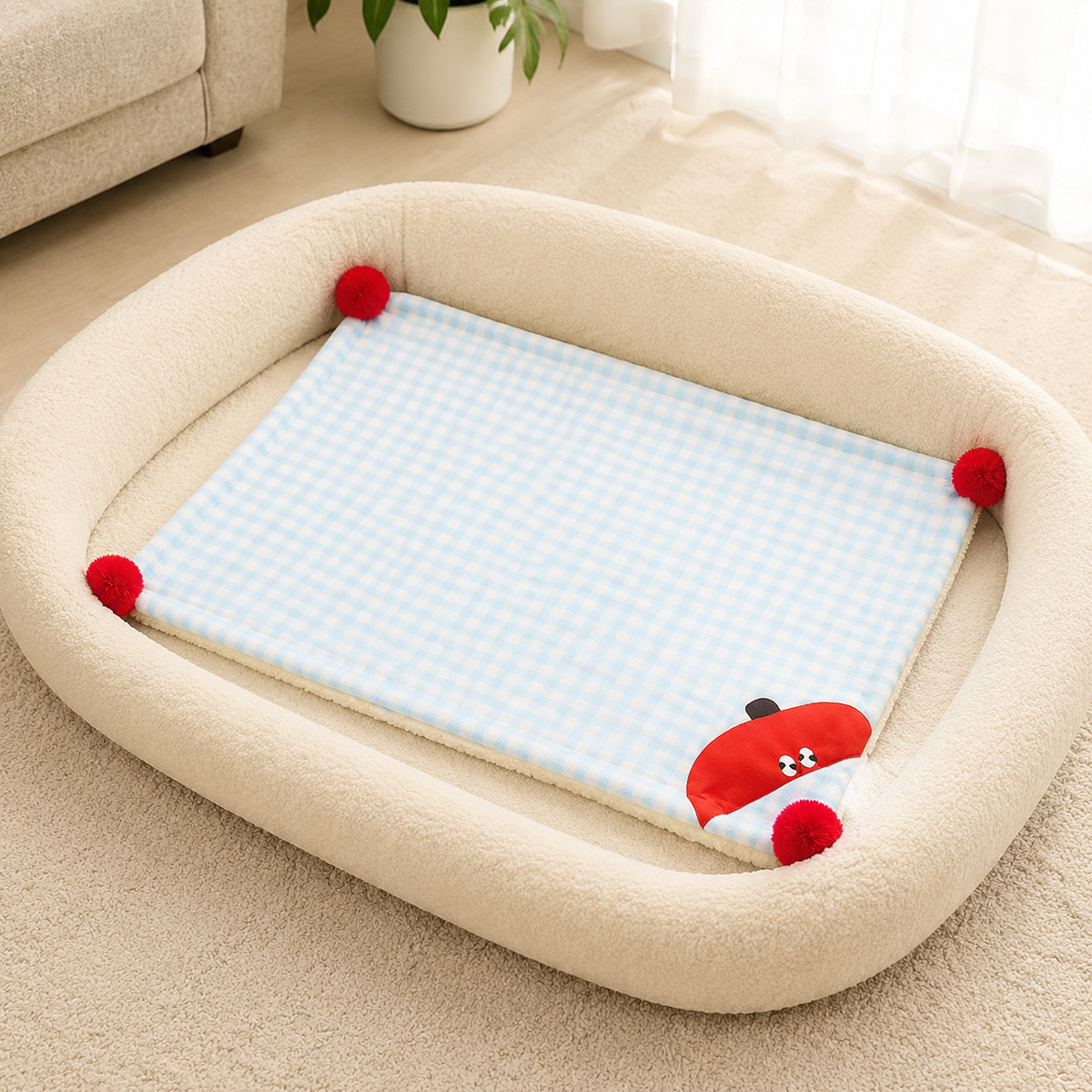 Dog Blanket, 70*50cm, Small Size, Warm, For Winter, Double-Sided, Fluffy, Lap Blanket, Cute, For Medium Dogs, Blanket, Bed, Sofa, Car, Travel