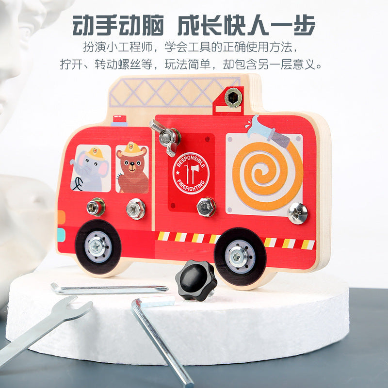 Nut Fire Truck