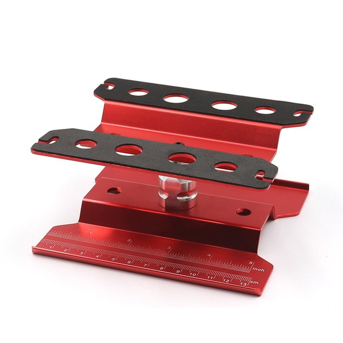 1:10 1:8 RC Car Repair Stand with Ruler Adjustable RC Car Repair Stand Compact Workstation for Workshop