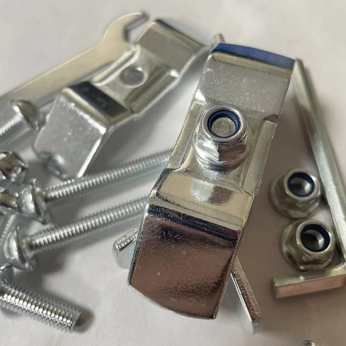 Motorcycle Aluminum Top Case Accessory Kit with Screws and Lock Cylinder