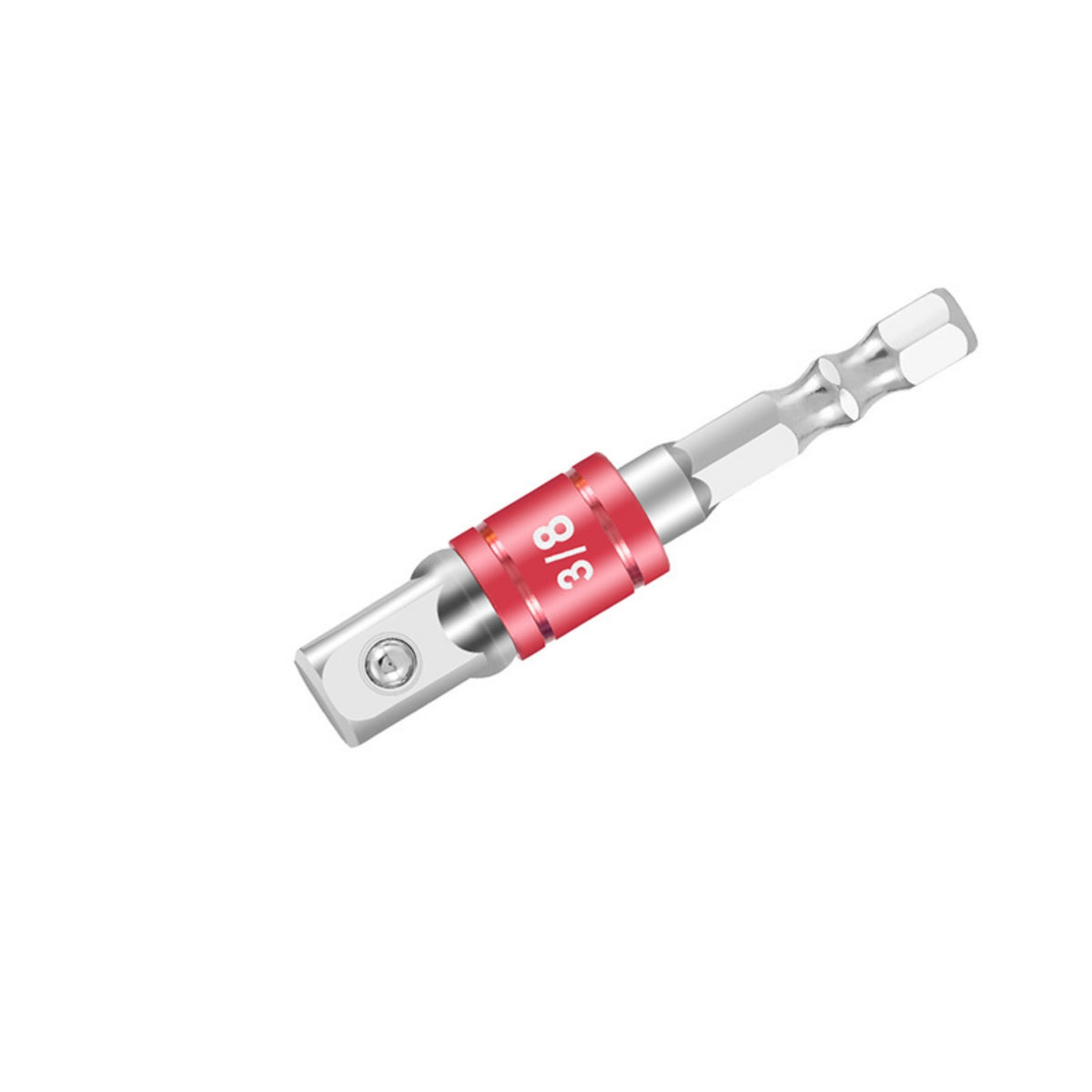 Hex Shank Socket Adapter with Hex Shank Alloy Tool Steel Connecting Rod for Mechanics, Handymen
