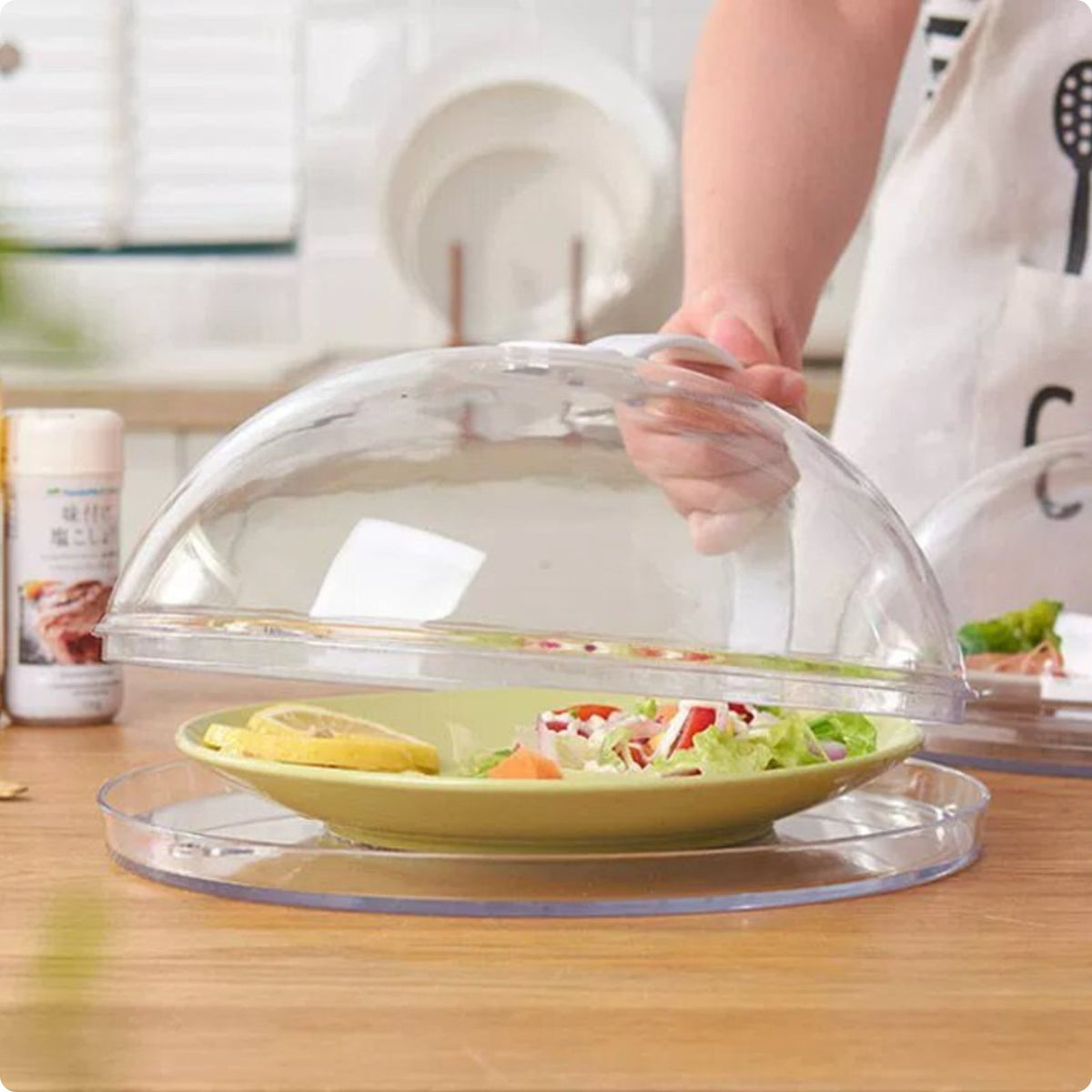 Microwave Splatter Cover Easy to Clean Transparent Microwave Lid