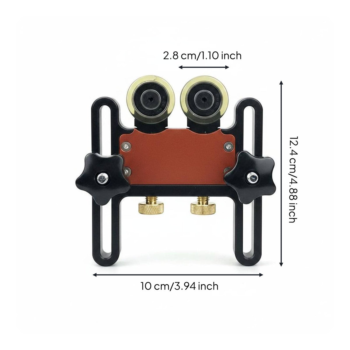 Table Pressing Feeder Double Adjustable Roller Stock Guide