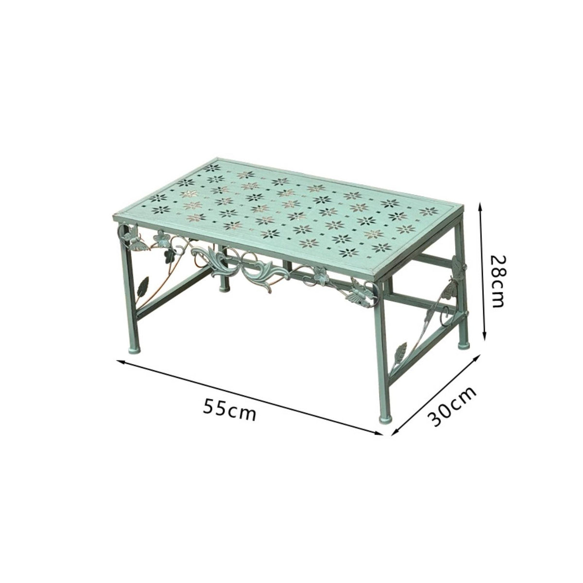 Tiered Flower Display Holder Multi-Layer Design 3 Tier Metal Plant Stand Floor-Standing Wrought Metal Garden Shelf for Gardeners, Balcony