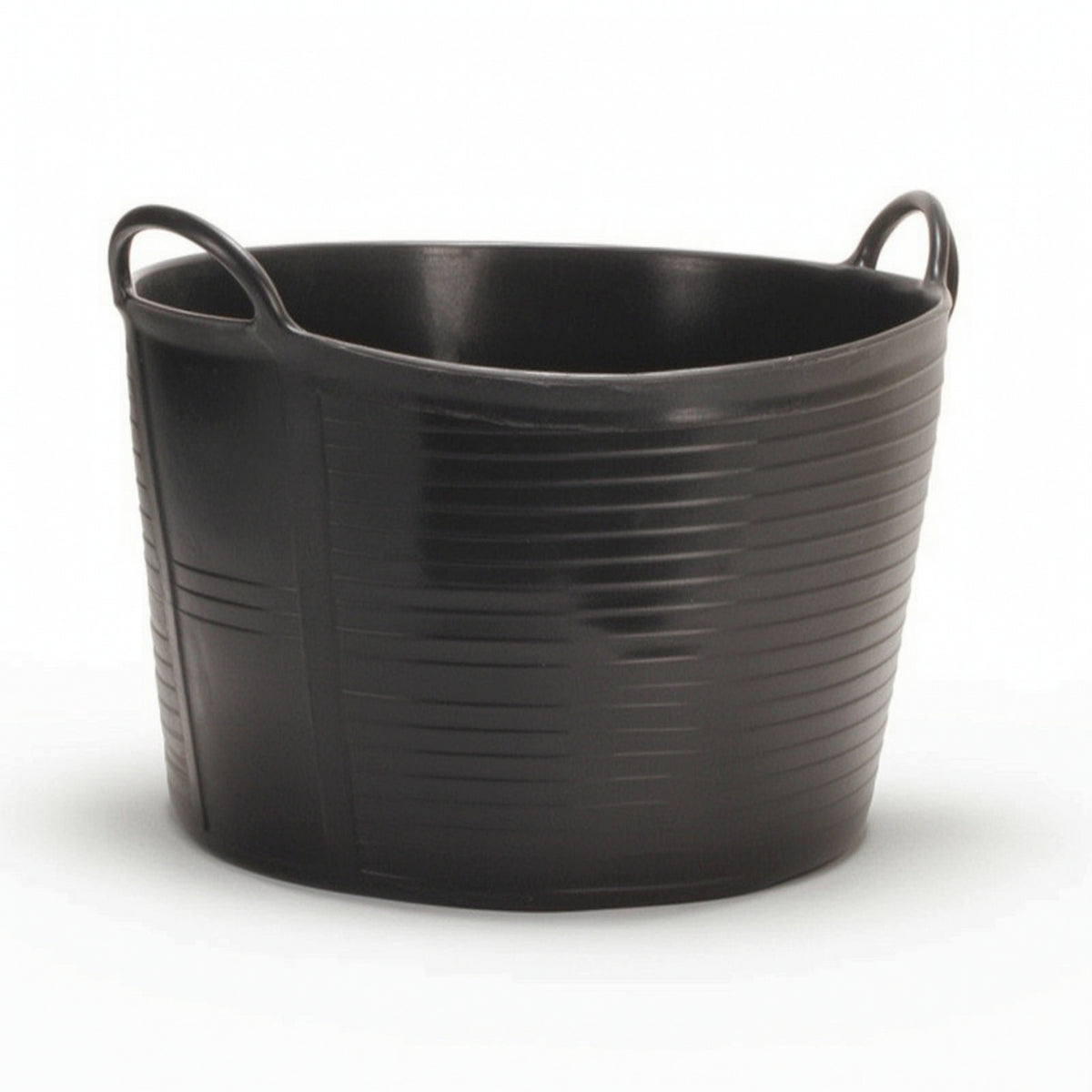 Flexible Tub Heavy-Duty Tub with Handles Ribbed for Builders, Gardeners