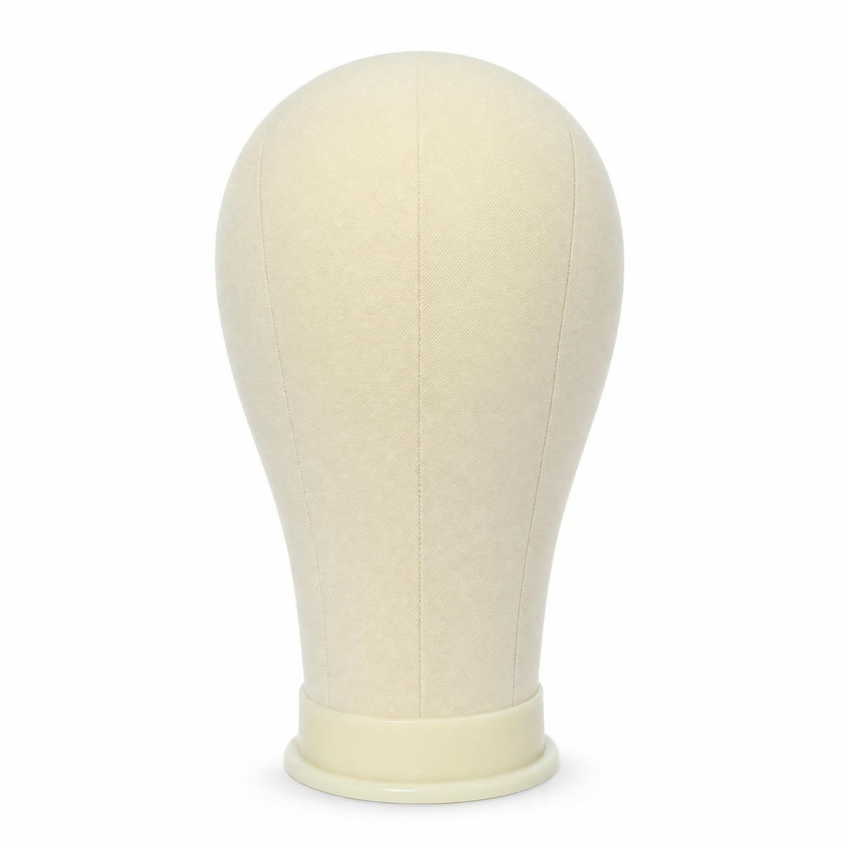Canvas Hairpiece Head Teardrop Shape Hair Accessory Cream-Colored