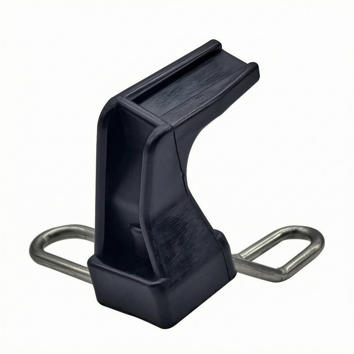 Nylon Reinforced Plastic Folding Two-Wheeler Front Fork Hook Assembly Stainless Steel Folding Bike Hook Molded Body Bike Storage Block Retaining Clip