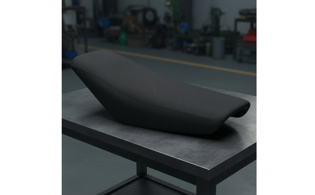 Shock-Absorbing Dirt Bike Seat with Foam High-Resilience Motorcycle Seat Cushion Comfortable Saddle Non-Slip for Riders, off-Road