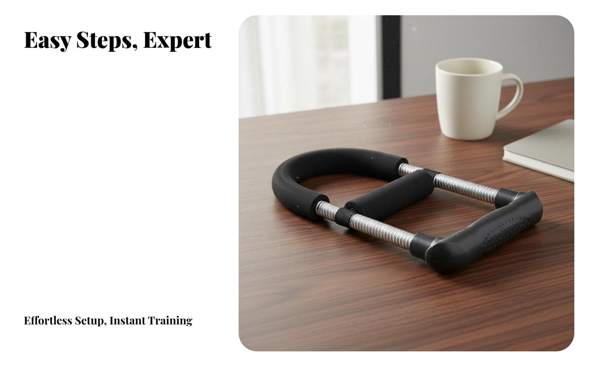 Adjustable Wrist Strengthener Sturdy Duty Construction Adjustable Forearm Strengthener Wrist Exerciser Portable & Lightweight