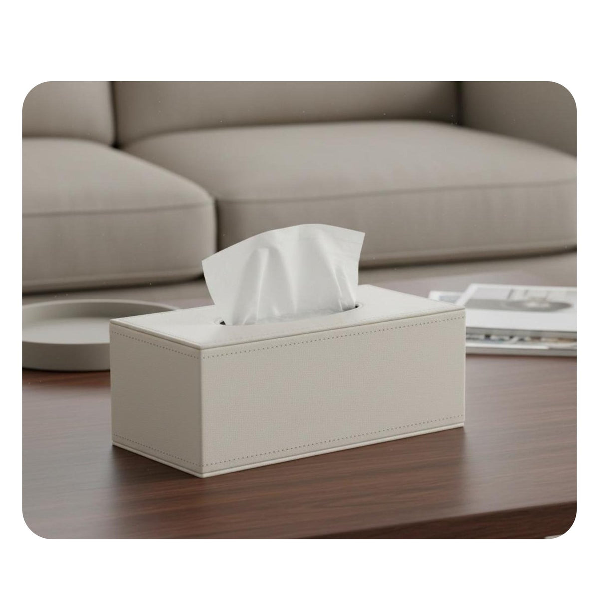 Tissue Box Elegant Easy to Clean Decor for Business Owners