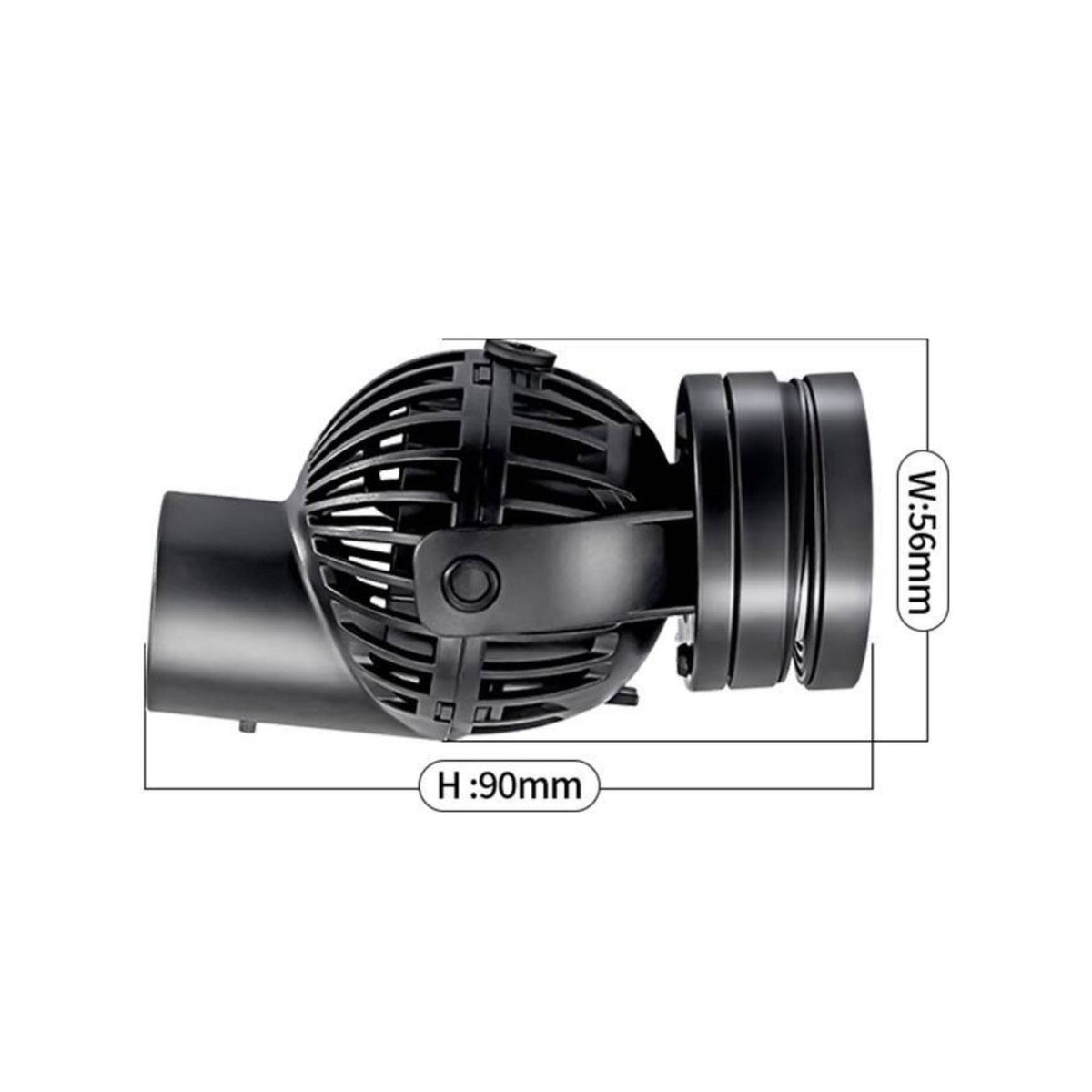Aquatic Aquarium Wavemaker Adjustable Flow Wave Generator Pump Low Noise
