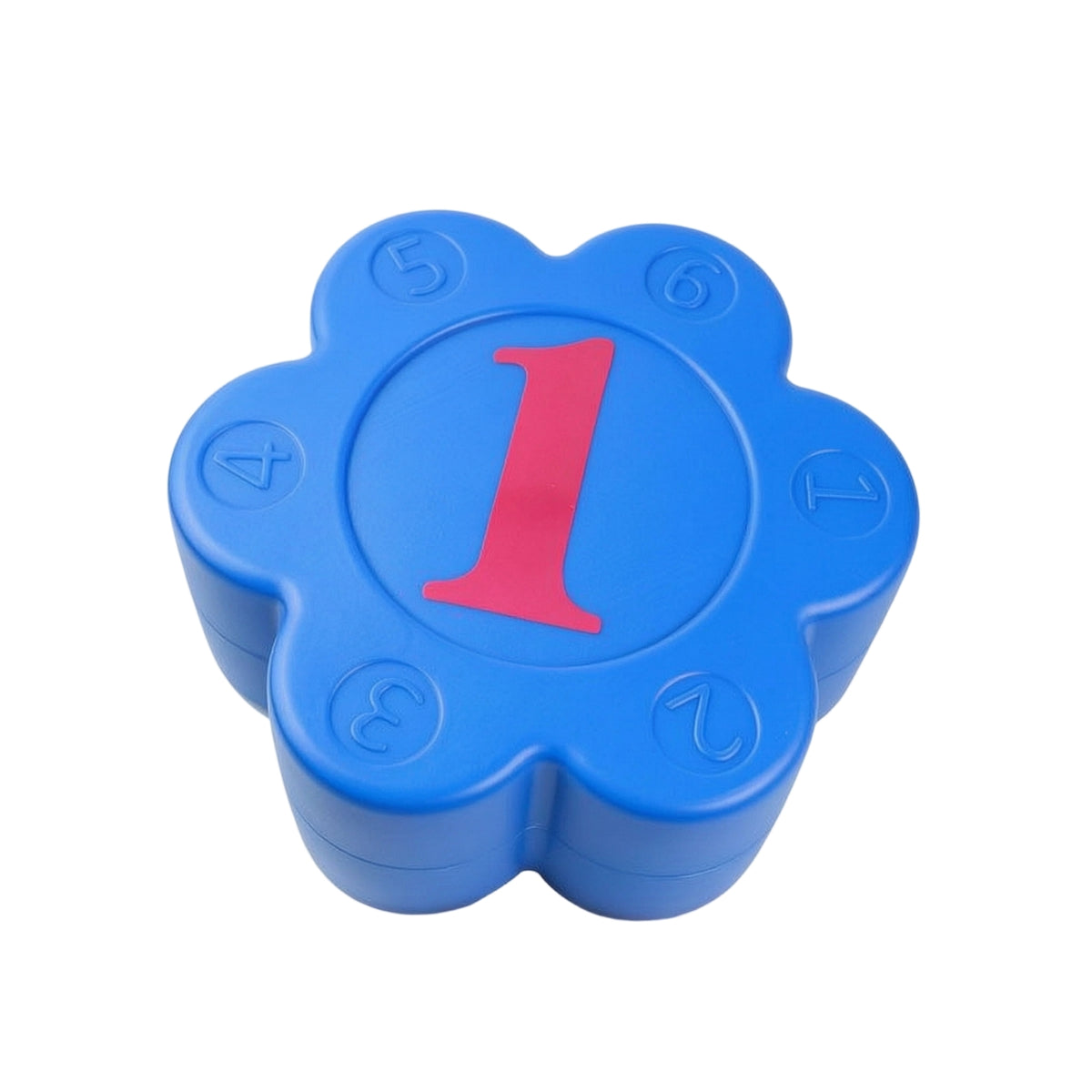 Raised Flower Stepping Stone Molded Plastic Stepping Stone Compact Sensory Play Toy Lightweight for Children, Obstacle Courses