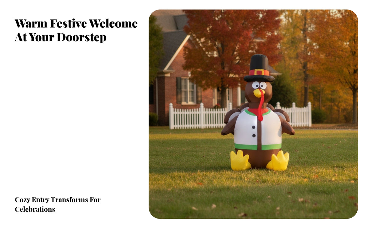 Festive Turkey Decoration