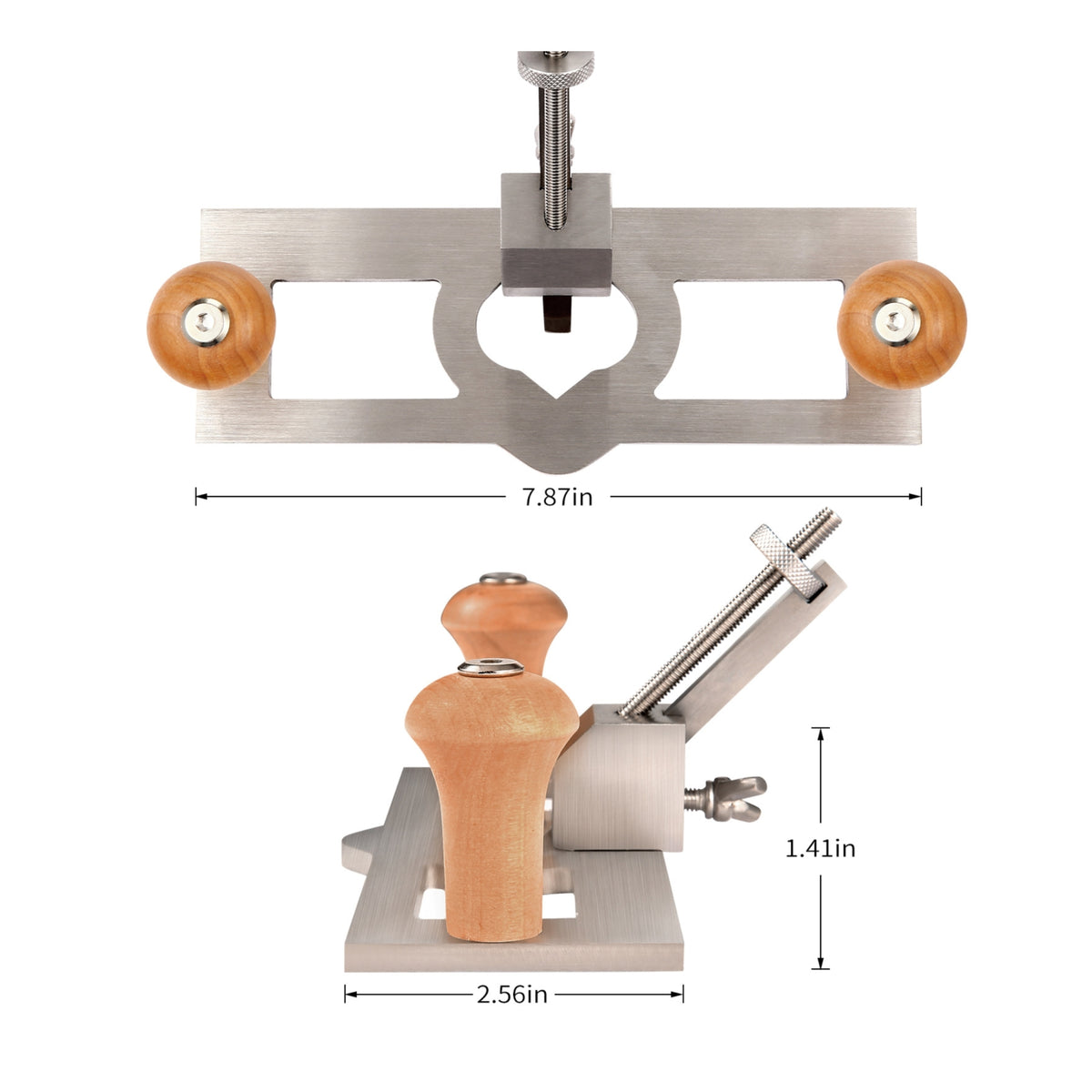 Hand Plane Metal Body Adjustable Hand Planer Flat Base