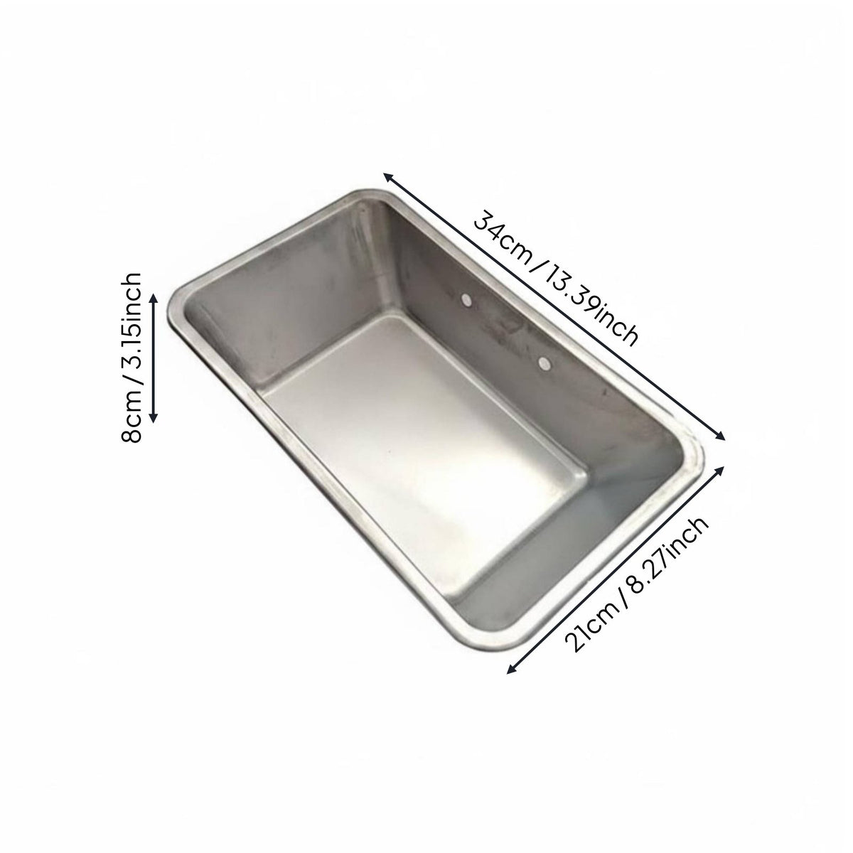 Automatic Livestock Drinker Bowl Easy Installation Stainless Steel Livestock Trough Heavy Duty Animal Feeder for Farm, Barn