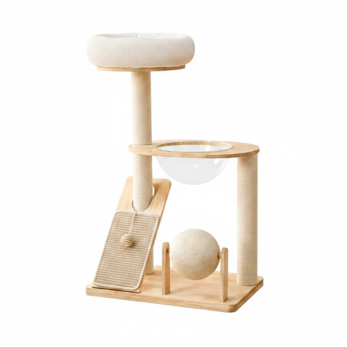 Wood Feline Climber Materials Wooden Cat Climber Easy to Assemble Animal Furniture for Indoor
