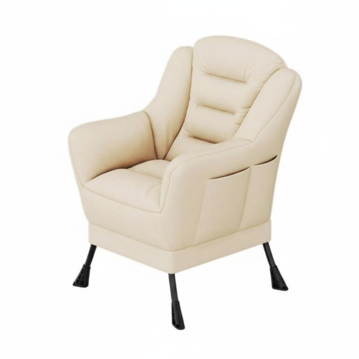 Bean Bag Sofa adaptable Armless Plush Sofa Ergonomic Design for Bedroom, Women