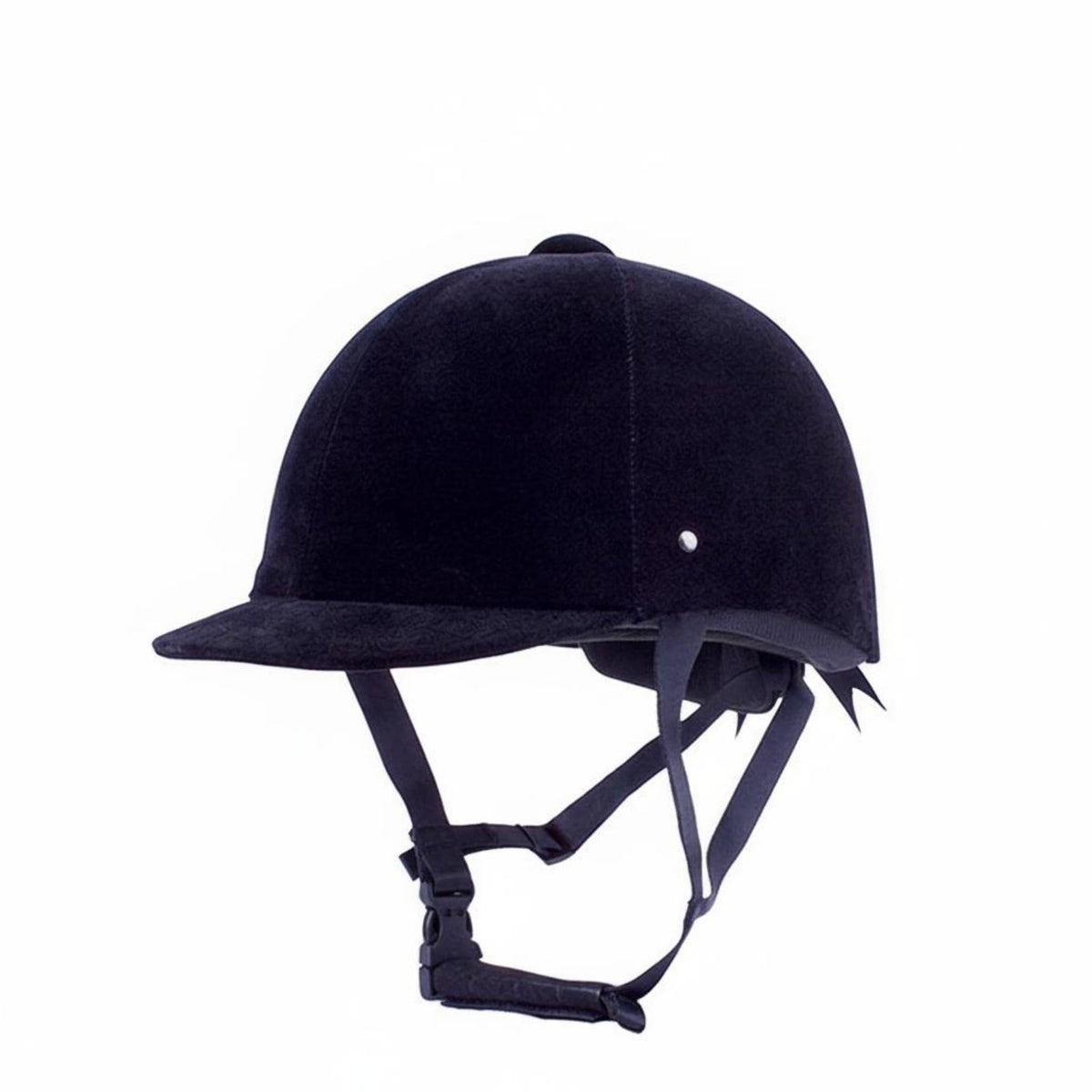 CE Certified Velvet Equestrian Helmet Sturdy Classic Riding Hat Easy to Maintain for Women, Men