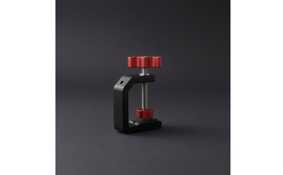 C Clamp Camera Mount High Load Capacity Sturdy Duty C-Clamp Camera Desk Mount Clamps Flat and Cylindrical Surfaces