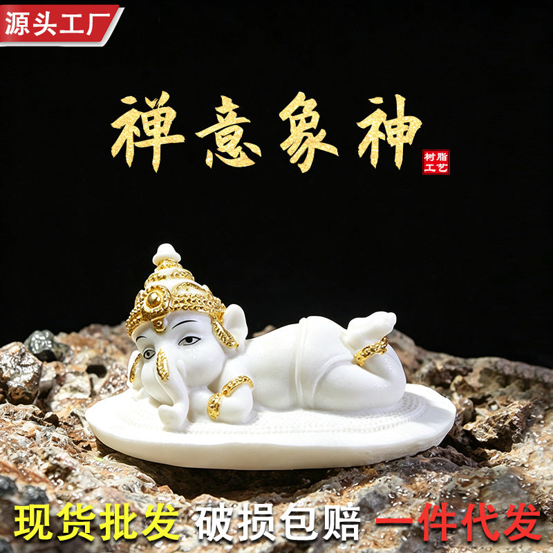 Resin Ganesha Statue Ornament