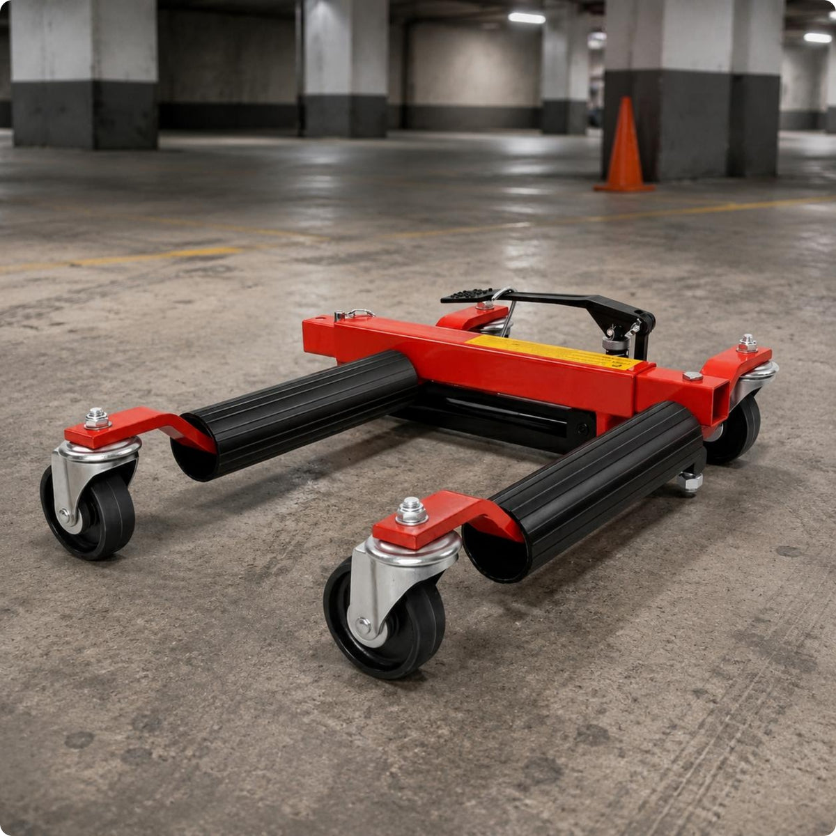 Hydraulic Vehicle Mover Rolling car Repositioning Vehicle Mover High Load Capacity Wheel Dolly