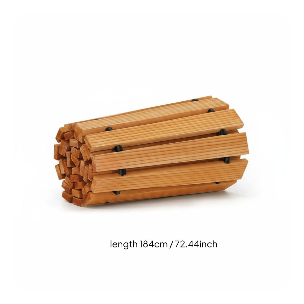 Wooden Garden Path Non-Slip Cedar Walkway Portable Outdoor Flooring for Party